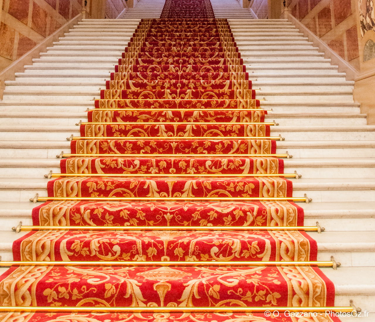 Escalier de la mairie de Paris